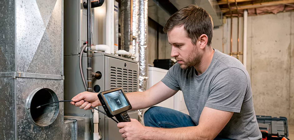 Air Duct Camera Inspection in Jersey City, NJ