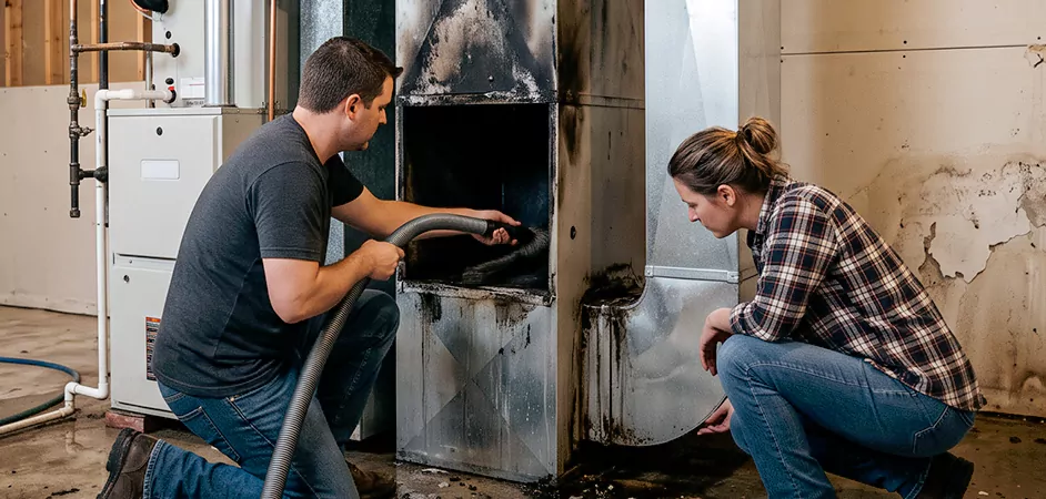 Fire and Flood Duct Restoration in Jersey City, NJ