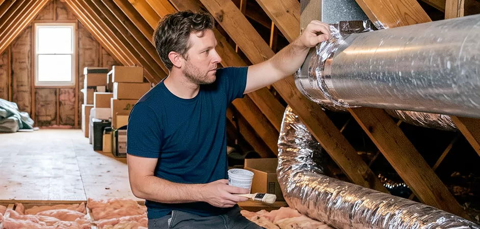 Duct Board Leak Repair in Jersey City
