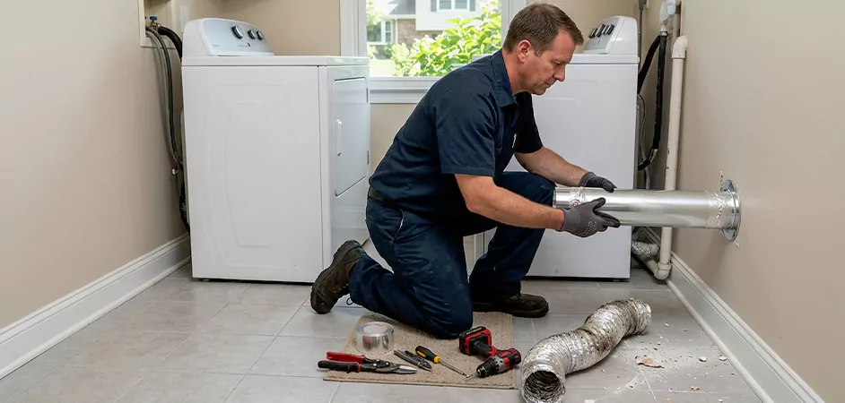 Dryer Vent Replacement in Jersey City