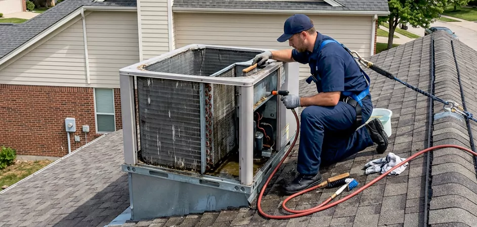 Rooftop Unit Cleaning in Jersey City
