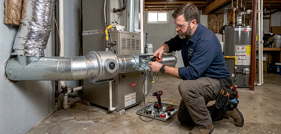 Booster Fan Installation in Jersey City