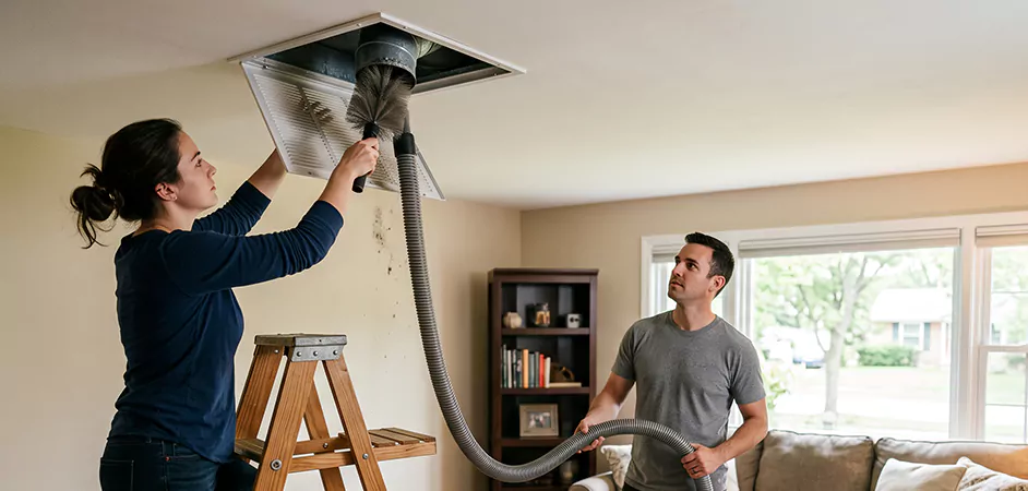 Roof and Wall Exhaust Cap Cleaning in Jersey City