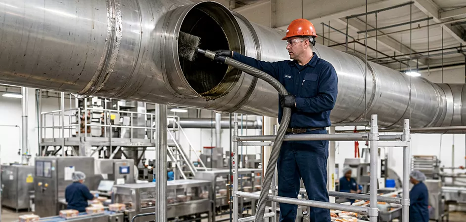 Food Processing Facility Duct Cleaning in Jersey City